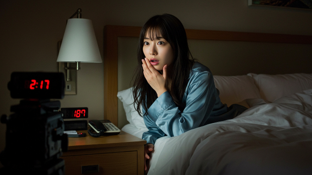 深夜出発のための準備
